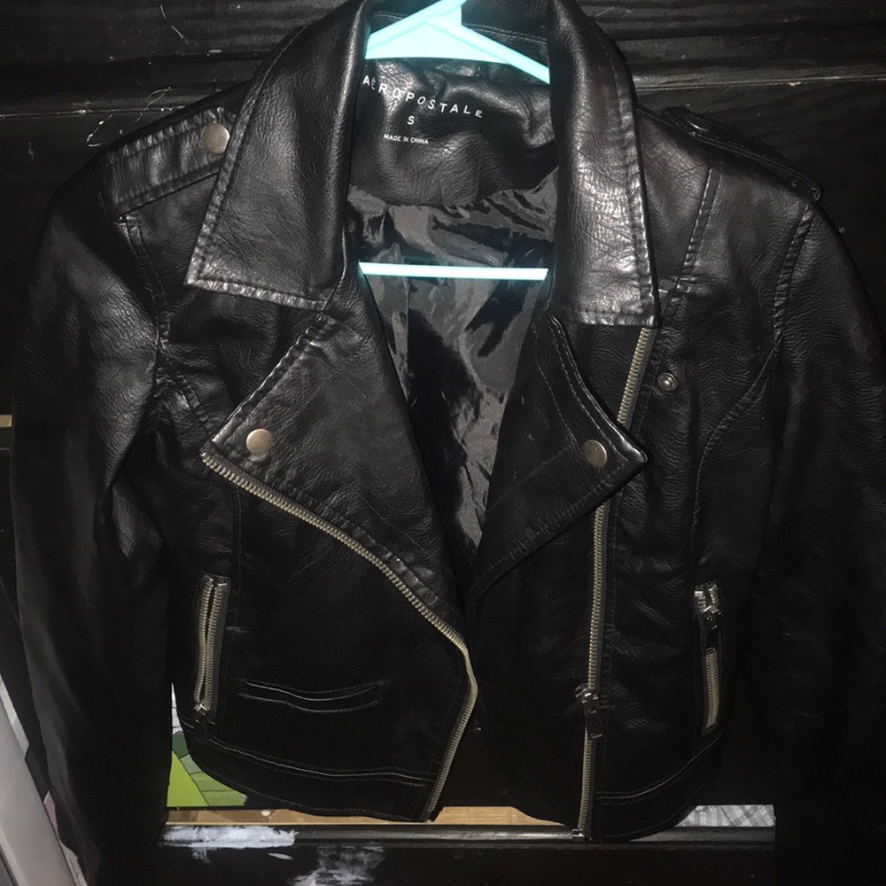 Leather jacket